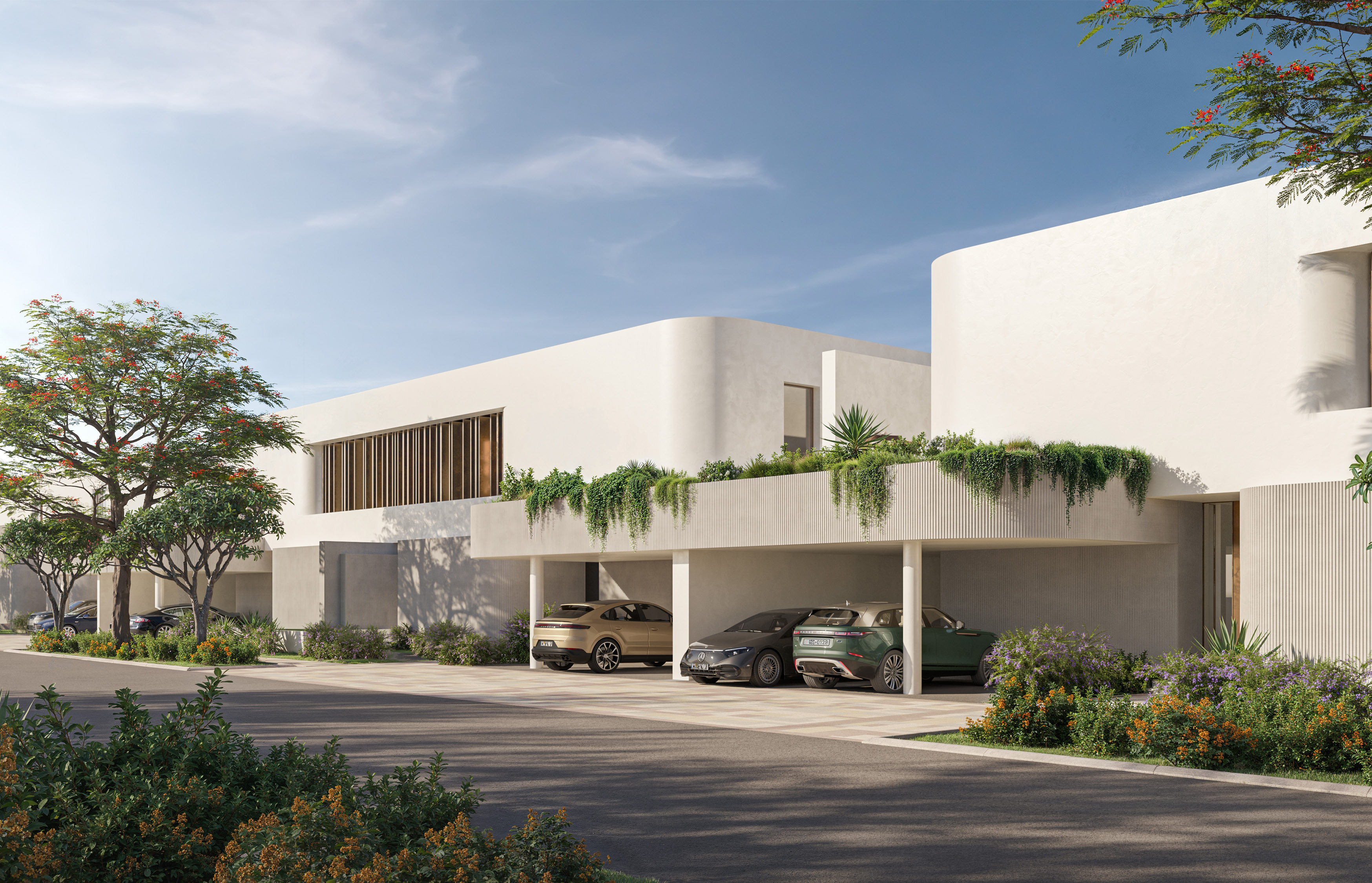 Private pool and terrace design